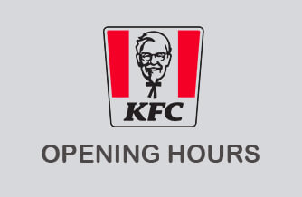 kfc opening hours