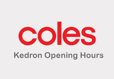 coles kedron opening hours