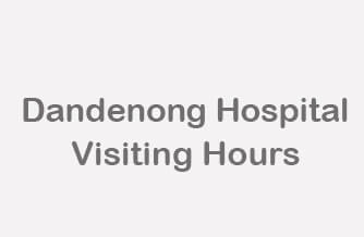 dandenong hospital hours