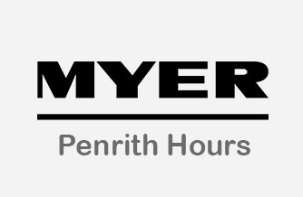 myer penrith opening hours