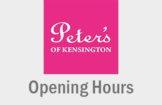 Peter's of Kensington hours