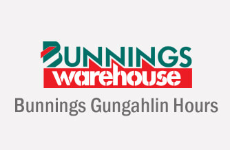 bunnings gungahlin opening hours