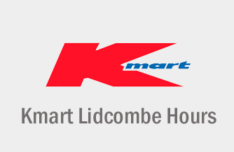 Kmart Lidcombe Hours